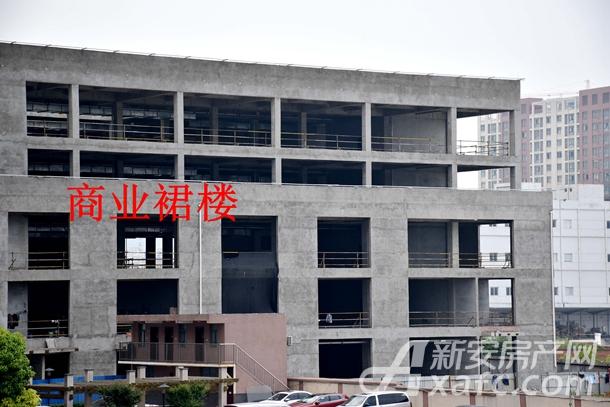 【亿诺商务中心】5月项目进度:商业裙楼已经封顶