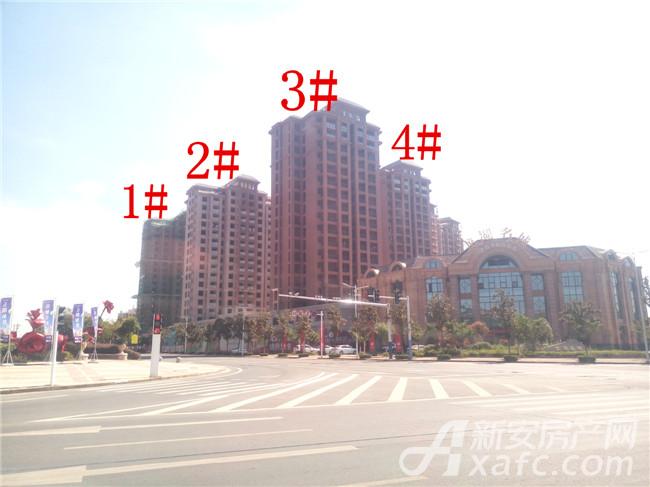 铜陵龙湖名城7月项目进度 1,7#正外立面装饰中 动态 吉屋网