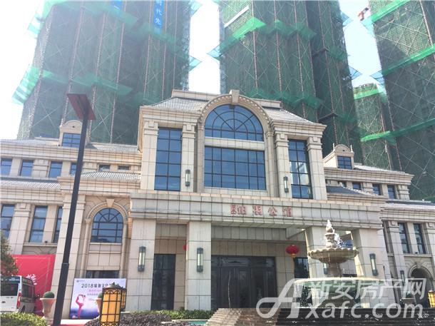 丽丰铂羽公馆4月最新工程进度高层已封顶洋房在建
