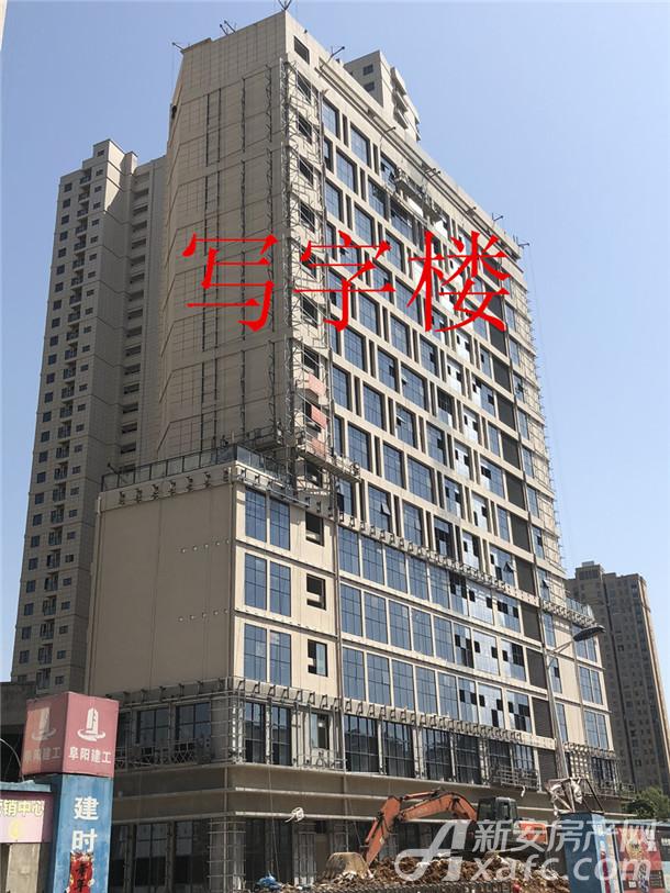 铜化弘宇嘉城4月进度外立面建设初步完成