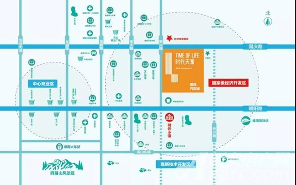 时代天寓区位图 时代天寓区位图