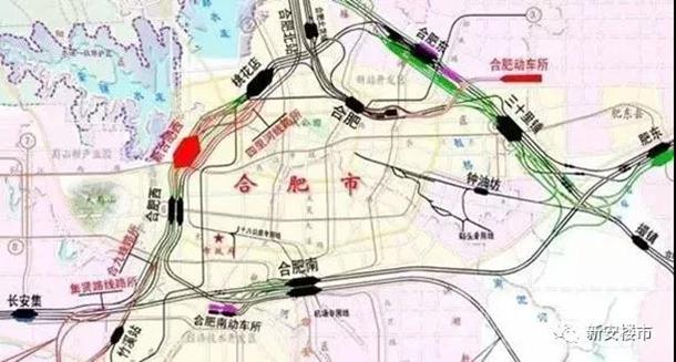 合肥铁路枢纽