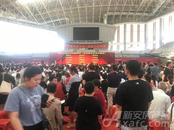 开盘活动现场图 开盘活动现场图