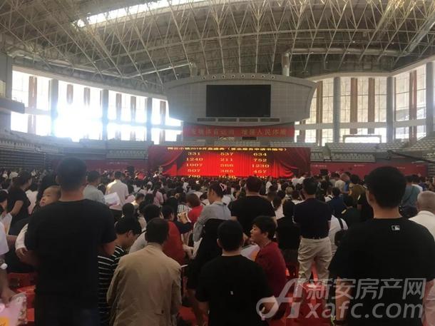 开盘活动现场图 开盘活动现场图