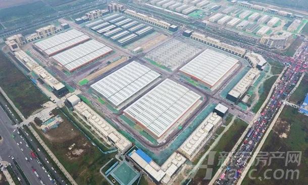 亳州新发地11月份工程进度 一期工程整体已完成90%