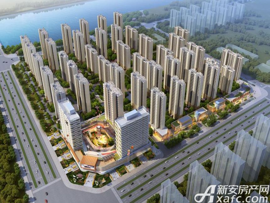碧桂园中梁·东方印鸟瞰图 碧桂园中梁·东方印鸟瞰图