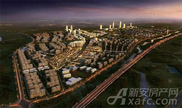 市政府批复高刘镇2030年规划!一港两翼、三轴