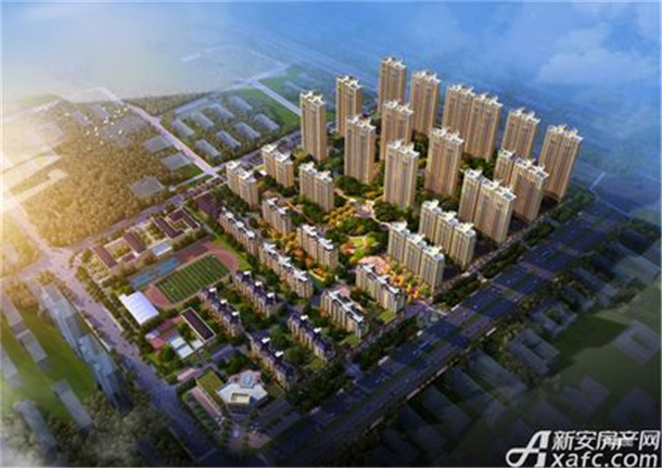淮矿东方蓝海鸟瞰图