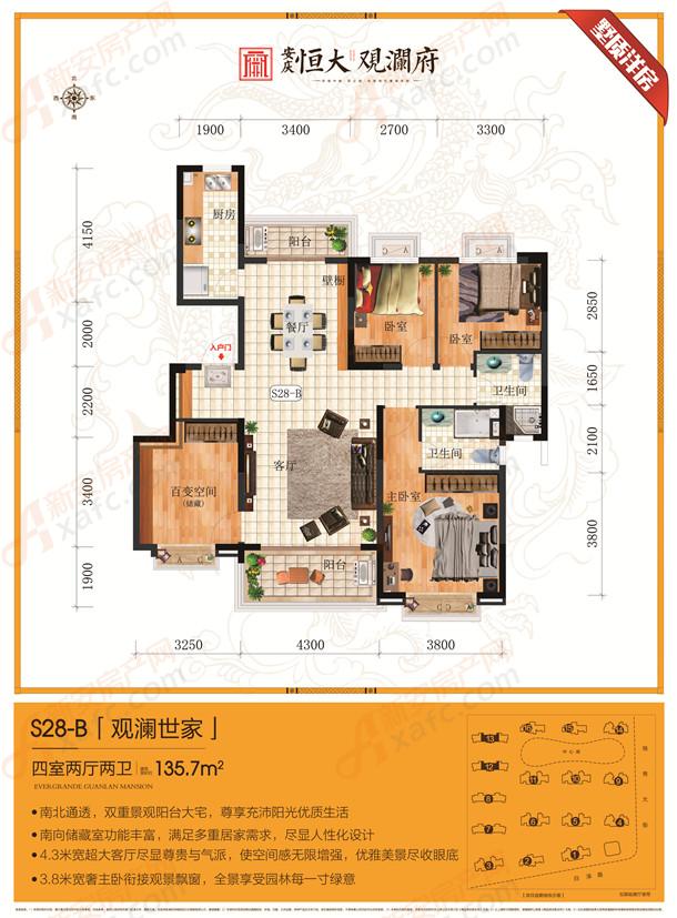 项目动态: 安庆恒大观澜府临时展厅已于5月11日盛大开放(原恒大珺