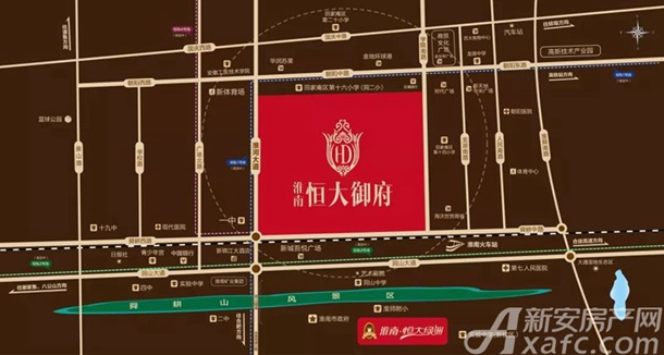 淮南最新项目许可获批情况 含恒大御府,金融广场