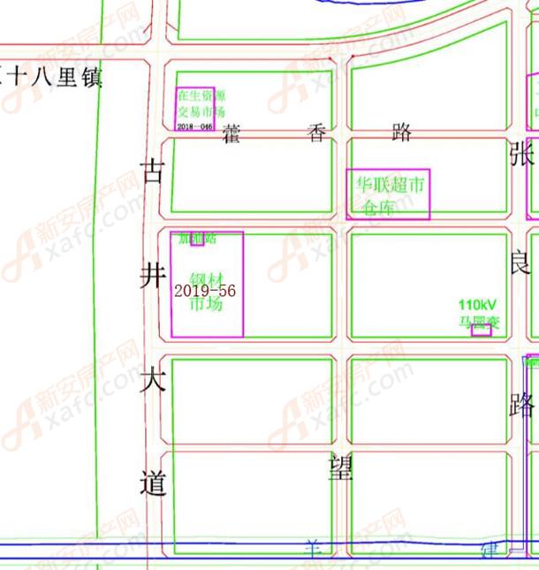2019-56地块位于光明路以北,文帝路以南,古井大道东,土地面积120005.