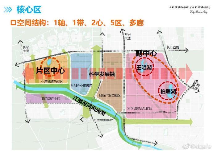 网曝滨湖科学城部分规划