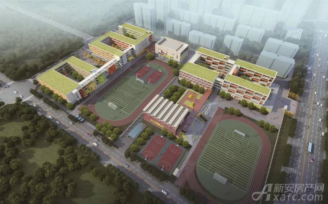 董铺湖板块72班中小学规划 合安高铁再传好消息-新安