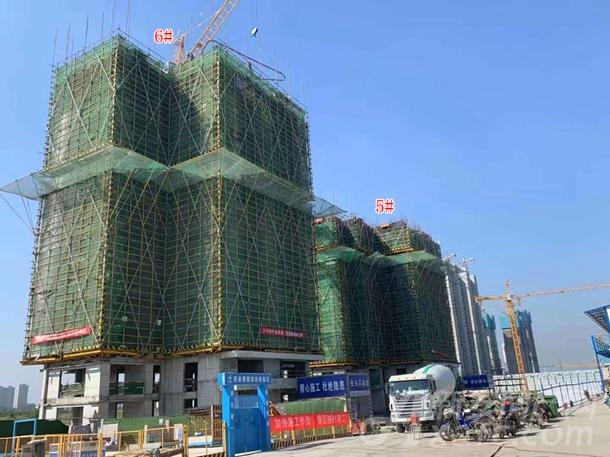 中铁·南山名邸9月工程进度|6#楼建至12层左右!