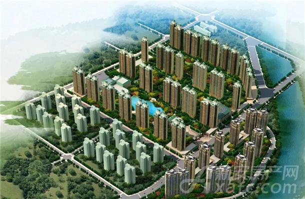 恒大名都鸟瞰图