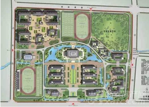 安徽科技学院蚌埠校区规划图