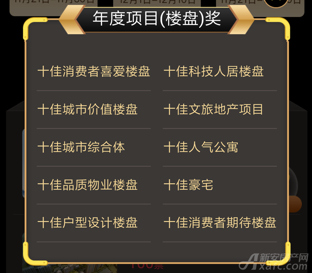 第十一届安徽楼市总评榜票选即将开启