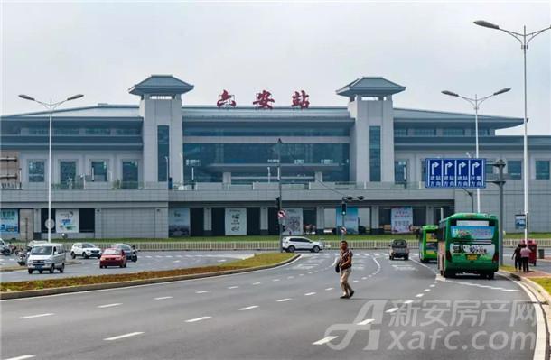 2019六安交通爆发看点多 城际铁路 ,高铁北站.