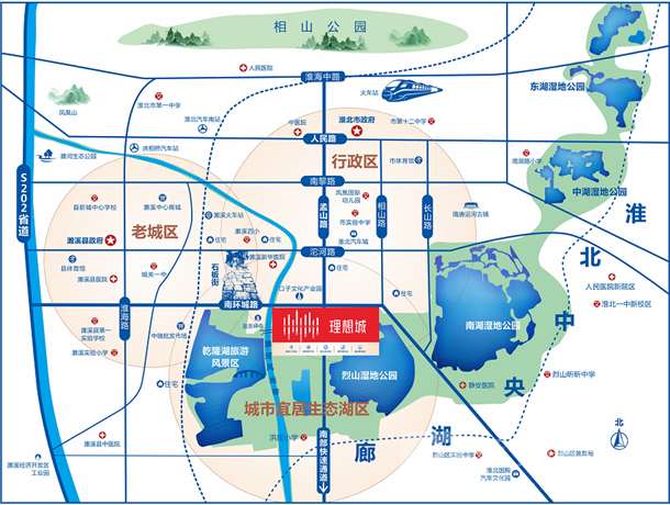 理想城区位图