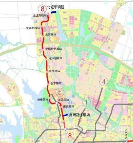 买地铁房请收藏 合肥地铁8号线沿线楼盘大汇总