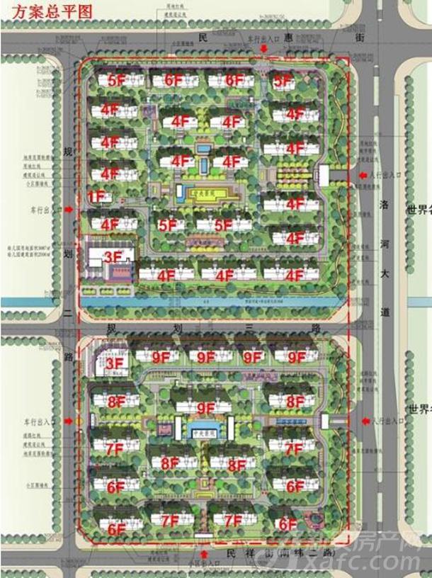 淮南山南又一纯新大盘舜山名邸项目规划效果图曝光