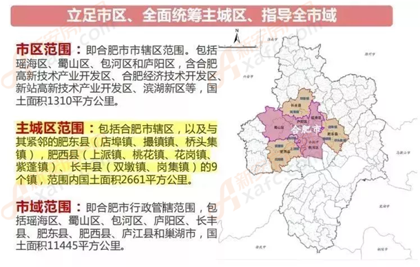 据悉,按照《合肥"1331"市域空间发展战略规划,合肥市域将建成"1331"